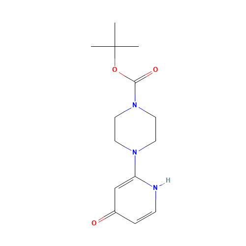 tert-butyl 4-(4-oxo-1H-pyridin-2-yl)piperazine-1-carboxylate (CAS: 1453265-70-7) - Related Chemical Product