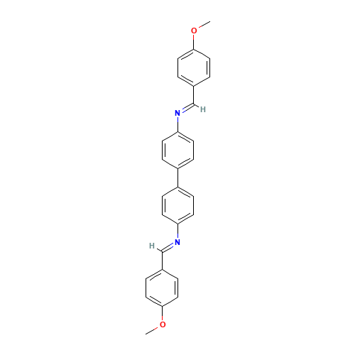 1-(4-methoxyphenyl)-N-[4-[4-[(4-methoxyphenyl)methylideneamino]phenyl]phenyl]methanimine (CAS: 10123-03-2) - Related Chemical Product