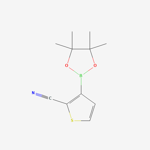 3-(4,4,5,5-tetramethyl-1,3,2-dioxaborolan-2-yl)thiophene-2-carbonitrile (CAS: 942070-34-0) - Related Chemical Product