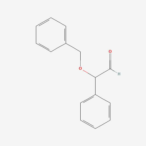 2-phenyl-2-phenylmethoxyacetaldehyde (CAS: 38968-65-9) - Chemical Structure and Molecular Formula 
