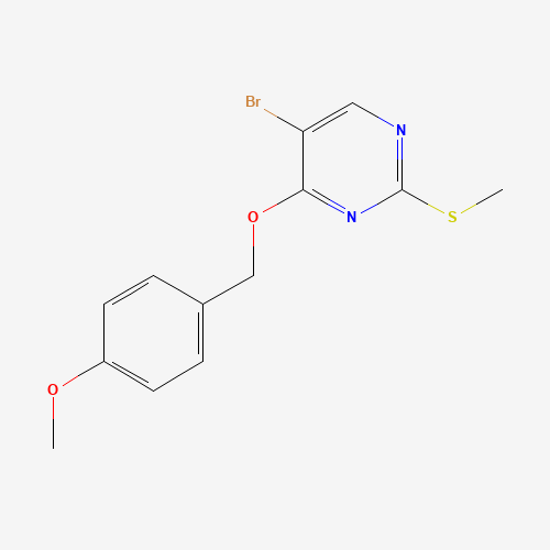 5-bromo-4-[(4-methoxyphenyl)methoxy]-2-methylsulfanylpyrimidine (CAS: 1343461-04-0) - Related Chemical Product
