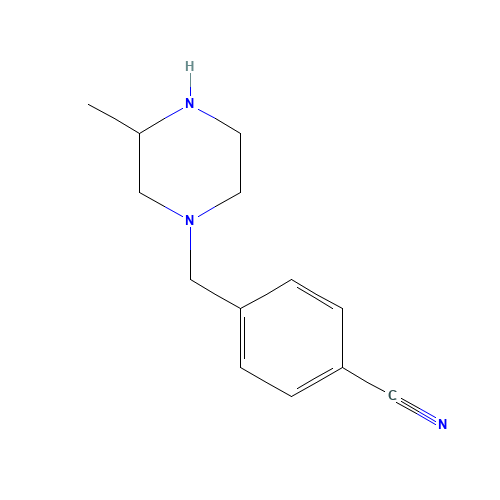 4-[(3-methylpiperazin-1-yl)methyl]benzonitrile (CAS: 685536-08-7) - Related Chemical Product