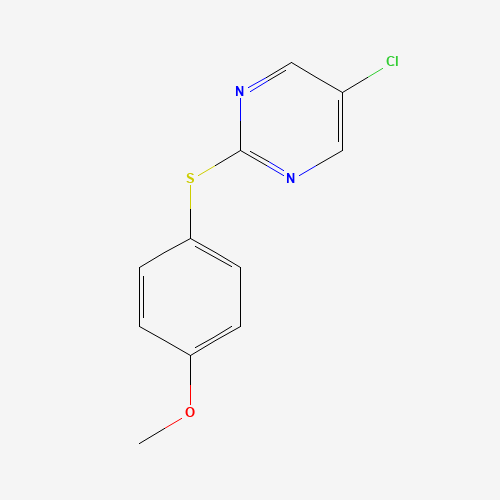 5-chloro-2-(4-methoxyphenyl)sulfanylpyrimidine (CAS: 69033-89-2) - Related Chemical Product
