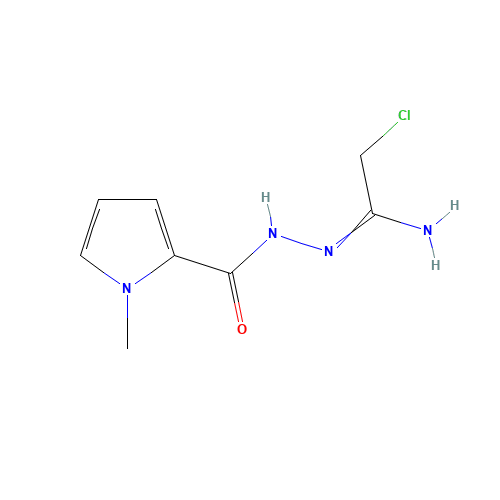 N-[(1-amino-2-chloroethylidene)amino]-1-methylpyrrole-2-carboxamide (CAS: 648408-36-0) - Related Chemical Product