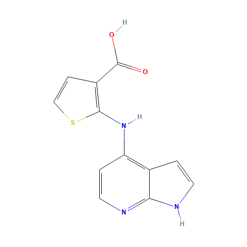 2-(1H-pyrrolo[2,3-b]pyridin-4-ylamino)thiophene-3-carboxylic acid (CAS: 1265226-00-3) - Related Chemical Product