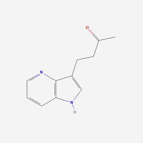 4-(1H-pyrrolo[3,2-b]pyridin-3-yl)butan-2-one (CAS: 1021910-64-4) - Chemical Structure and Molecular Formula 