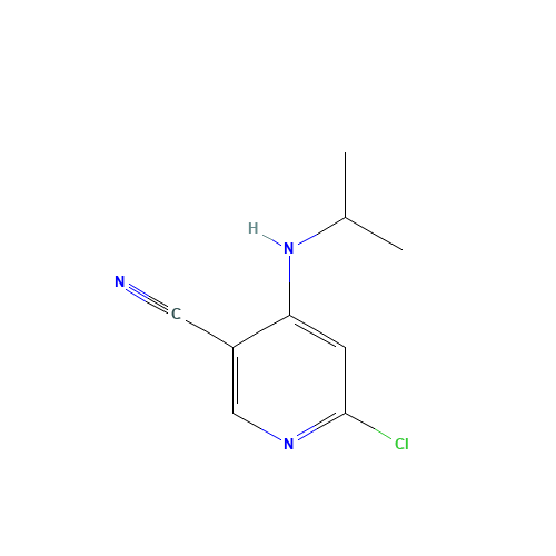 6-chloro-4-(propan-2-ylamino)pyridine-3-carbonitrile (CAS: 1447226-65-4) - Related Chemical Product