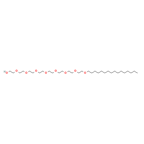 2-[2-[2-[2-[2-[2-[2-(2-hexadecoxyethoxy)ethoxy]ethoxy]ethoxy]ethoxy]ethoxy]ethoxy]ethanol (CAS: 5698-39-5) - Related Chemical Product