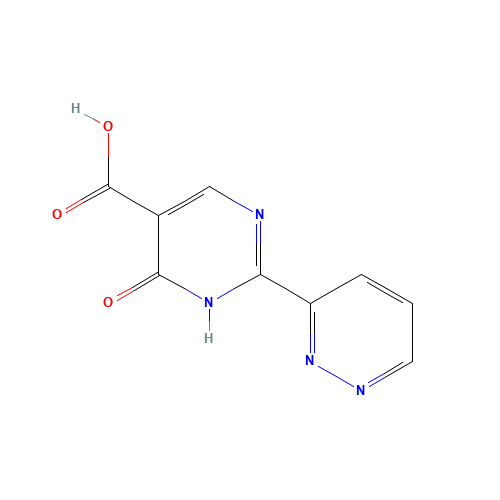 6-oxo-2-pyridazin-3-yl-1H-pyrimidine-5-carboxylic acid (CAS: 1187992-93-3) - Related Chemical Product