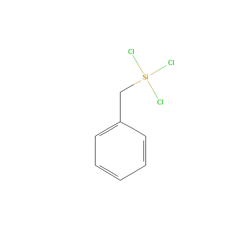benzyl(trichloro)silane (CAS: 770-10-5) - Chemical Structure and Molecular Formula 