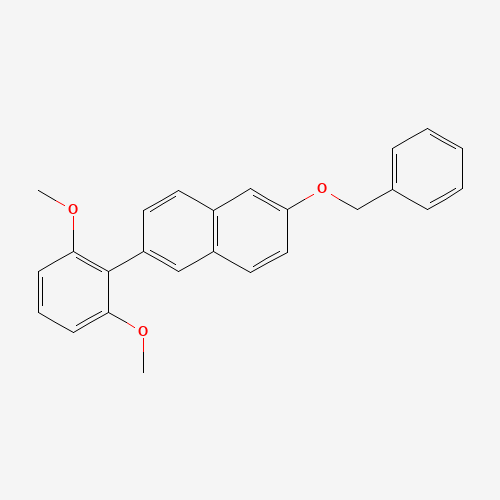 2-(2,6-dimethoxyphenyl)-6-phenylmethoxynaphthalene (CAS: 623146-09-8) - Related Chemical Product