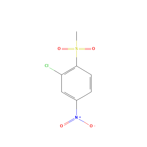2-chloro-1-methylsulfonyl-4-nitrobenzene (CAS: 91842-77-2) - Related Chemical Product