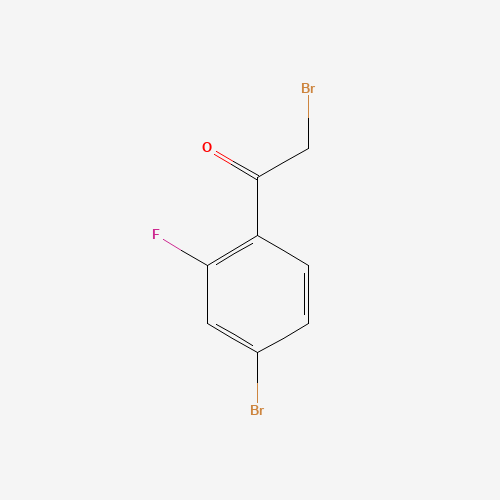 2-bromo-1-(4-bromo-2-fluorophenyl)ethanone (CAS: 869569-77-7) - Related Chemical Product