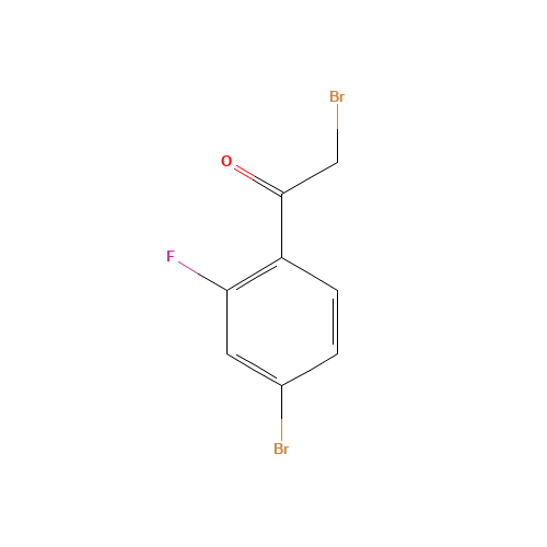 2-bromo-1-(4-bromo-2-fluorophenyl)ethanone (CAS: 869569-77-7) - Related Chemical Product