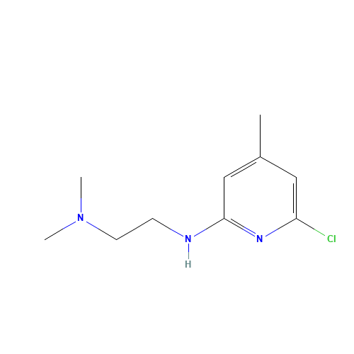 N-(6-chloro-4-methylpyridin-2-yl)-N',N'-dimethylethane-1,2-diamine (CAS: 75308-74-6) - Related Chemical Product