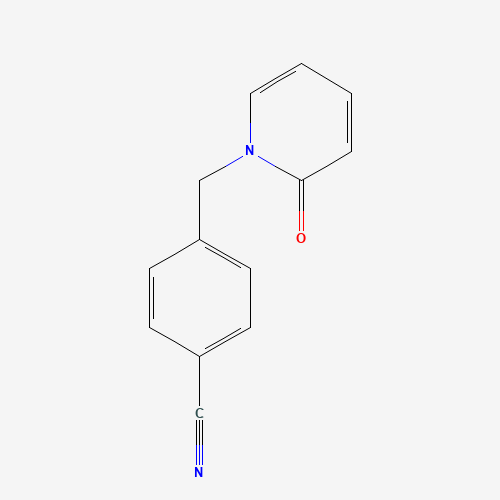 4-[(2-oxopyridin-1-yl)methyl]benzonitrile (CAS: 62455-72-5) - Related Chemical Product