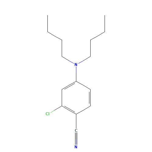 2-chloro-4-(dibutylamino)benzonitrile (CAS: 821777-08-6) - Related Chemical Product
