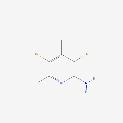 3,5-dibromo-4,6-dimethylpyridin-2-amine (CAS: 5407-86-3) - Related Chemical Product