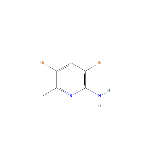3,5-dibromo-4,6-dimethylpyridin-2-amine (CAS: 5407-86-3) - Related Chemical Product