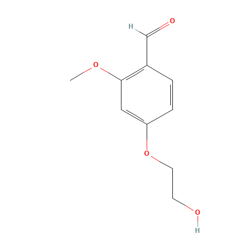 4-(2-hydroxyethoxy)-2-methoxybenzaldehyde (CAS: 1220703-12-7) - Related Chemical Product