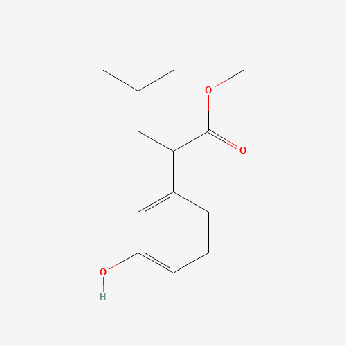 methyl 2-(3-hydroxyphenyl)-4-methylpentanoate (CAS: 1257397-44-6) - Related Chemical Product