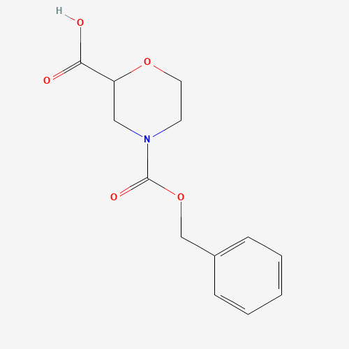 4-phenylmethoxycarbonylmorpholine-2-carboxylic acid (CAS: 135782-21-7) - Related Chemical Product