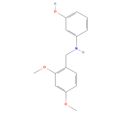 3-[(2,4-dimethoxyphenyl)methylamino]phenol (CAS: 1042572-96-2) - Related Chemical Product