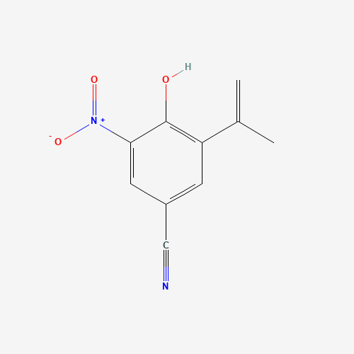 4-hydroxy-3-nitro-5-prop-1-en-2-ylbenzonitrile (CAS: 942216-08-2) - Related Chemical Product