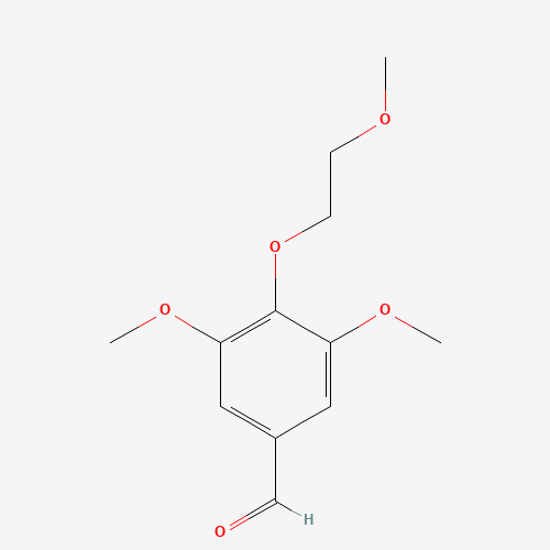 3,5-dimethoxy-4-(2-methoxyethoxy)benzaldehyde (CAS: 65321-43-9) - Related Chemical Product
