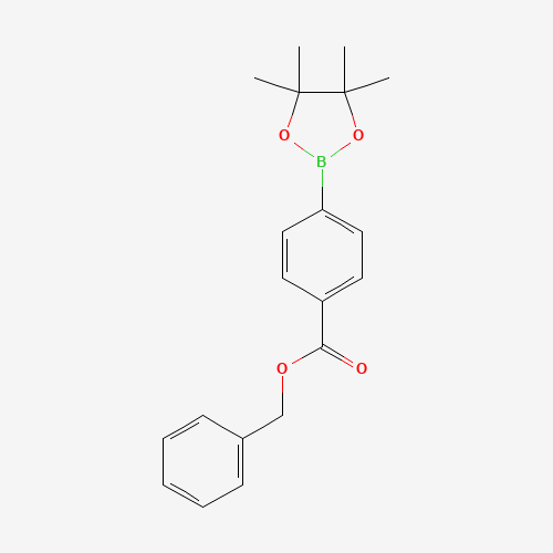 benzyl 4-(4,4,5,5-tetramethyl-1,3,2-dioxaborolan-2-yl)benzoate (CAS: 934984-01-7) - Related Chemical Product