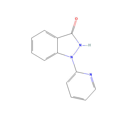 1-pyridin-2-yl-2H-indazol-3-one (CAS: 103863-25-8) - Related Chemical Product