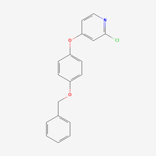 2-chloro-4-(4-phenylmethoxyphenoxy)pyridine (CAS: 1150308-87-4) - Related Chemical Product