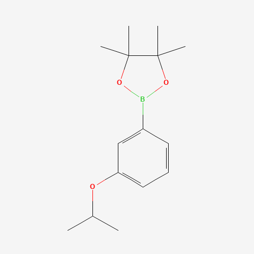 4,4,5,5-tetramethyl-2-(3-propan-2-yloxyphenyl)-1,3,2-dioxaborolane (CAS: 925916-59-2) - Related Chemical Product