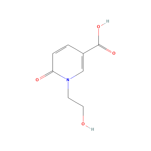 1-(2-hydroxyethyl)-6-oxopyridine-3-carboxylic acid (CAS: 1041605-13-3) - Related Chemical Product