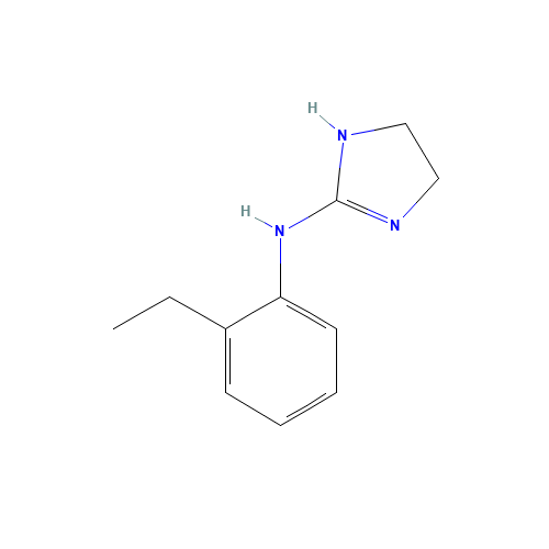 N-(2-ethylphenyl)-4,5-dihydro-1H-imidazol-2-amine (CAS: 4749-51-3) - Related Chemical Product