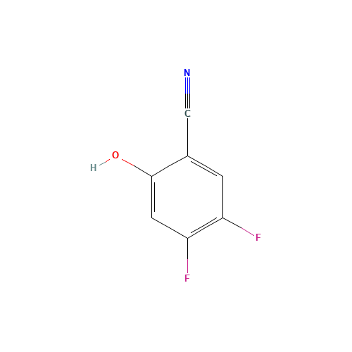 4,5-difluoro-2-hydroxybenzonitrile (CAS: 186590-36-3) - Related Chemical Product