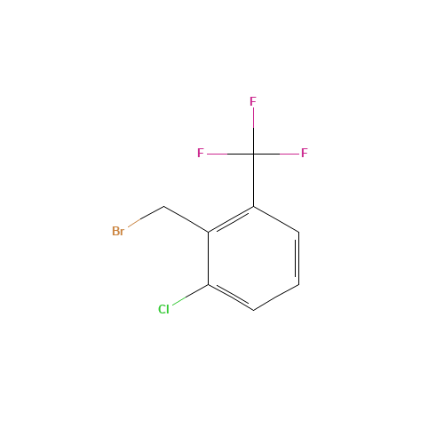 2-(bromomethyl)-1-chloro-3-(trifluoromethyl)benzene (CAS: 886500-26-1) - Related Chemical Product