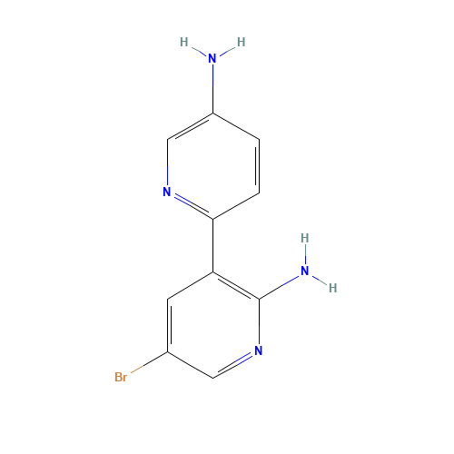 3-(5-aminopyridin-2-yl)-5-bromopyridin-2-amine (CAS: 1449301-72-7) - Related Chemical Product