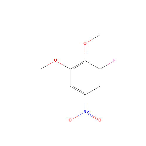 1-fluoro-2,3-dimethoxy-5-nitrobenzene (CAS: 175435-40-2) - Related Chemical Product