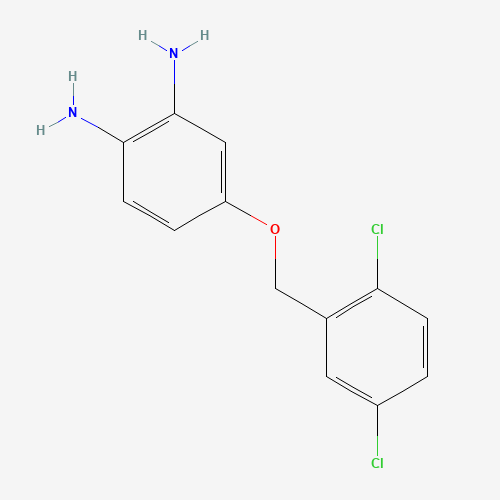 4-[(2,5-dichlorophenyl)methoxy]benzene-1,2-diamine (CAS: 1043424-64-1) - Related Chemical Product