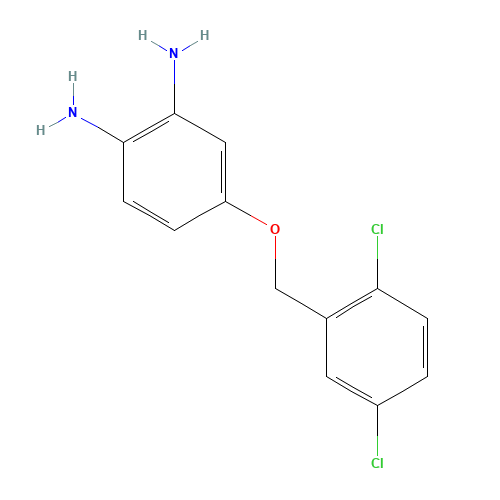 4-[(2,5-dichlorophenyl)methoxy]benzene-1,2-diamine (CAS: 1043424-64-1) - Related Chemical Product