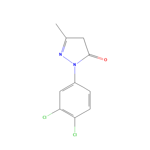 2-(3,4-dichlorophenyl)-5-methyl-4H-pyrazol-3-one (CAS: 13124-17-9) - Related Chemical Product