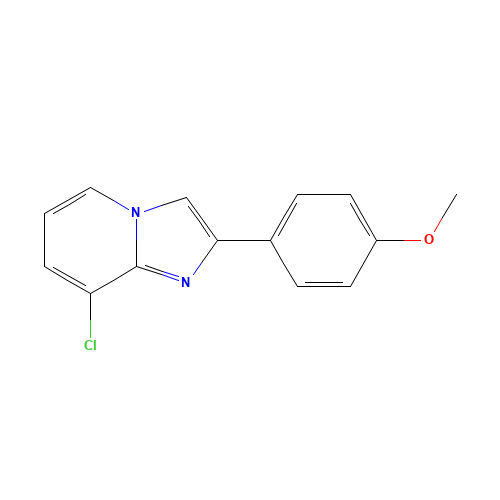 8-chloro-2-(4-methoxyphenyl)imidazo[1,2-a]pyridine (CAS: 168837-40-9) - Related Chemical Product