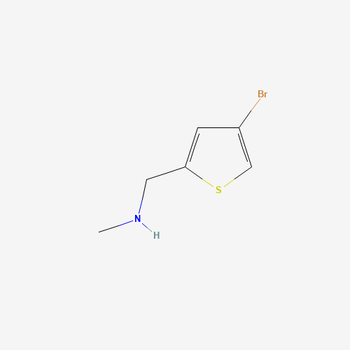 1-(4-bromothiophen-2-yl)-N-methylmethanamine (CAS: 814255-78-2) - Related Chemical Product