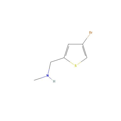 1-(4-bromothiophen-2-yl)-N-methylmethanamine (CAS: 814255-78-2) - Related Chemical Product