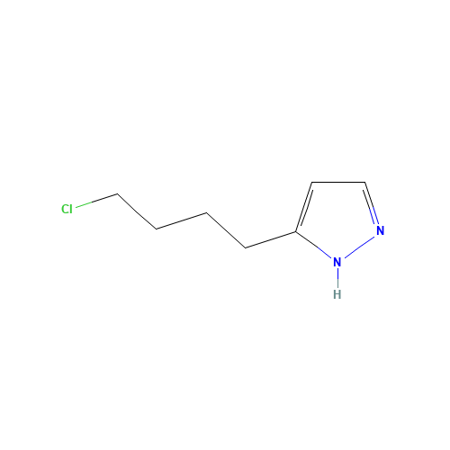 5-(4-chlorobutyl)-1H-pyrazole (CAS: 1245647-69-1) - Related Chemical Product