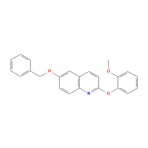 2-(2-methoxyphenoxy)-6-phenylmethoxyquinoline (CAS: 623146-99-6) - Related Chemical Product