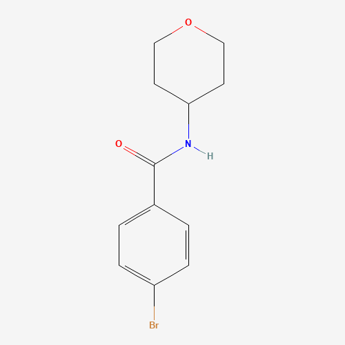 4-bromo-N-(oxan-4-yl)benzamide (CAS: 1153383-64-2) - Related Chemical Product