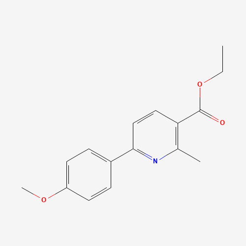 ethyl 6-(4-methoxyphenyl)-2-methylpyridine-3-carboxylate (CAS: 2004-63-9) - Related Chemical Product