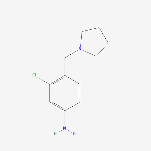 3-chloro-4-(pyrrolidin-1-ylmethyl)aniline (CAS: 689300-83-2) - Related Chemical Product